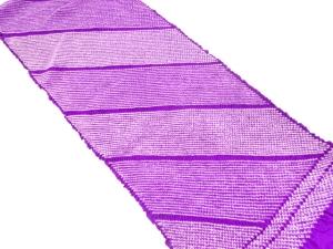 正絹　振袖用　絞り　帯揚げ